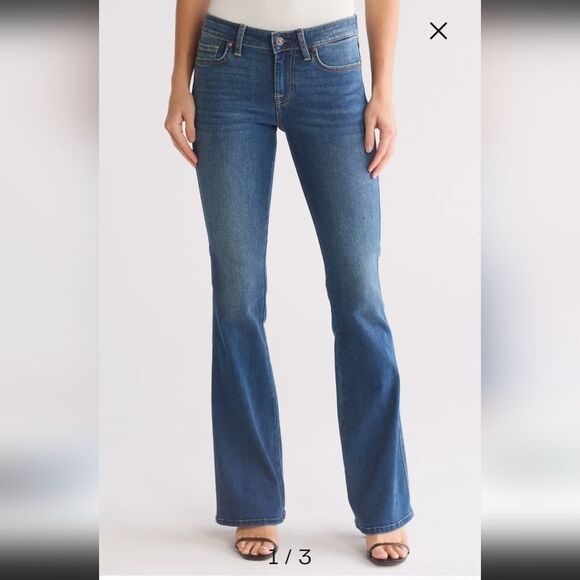7 for all mankind flare bootcut jeans 27 - Picture 1 of 15